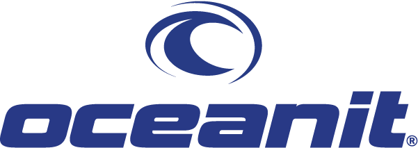 The Oceanit Logo in blue