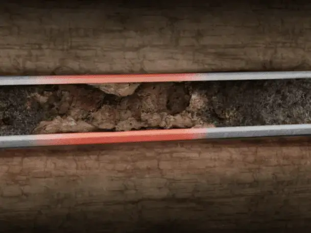 A pipeline in need of maintenance